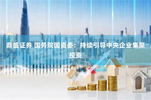 鼎盛证券 国务院国资委：持续引导中央企业集聚投资
